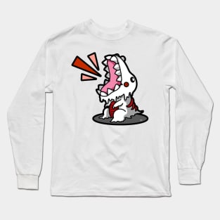 SM3GMASAURUS WHITE (RED) Long Sleeve T-Shirt